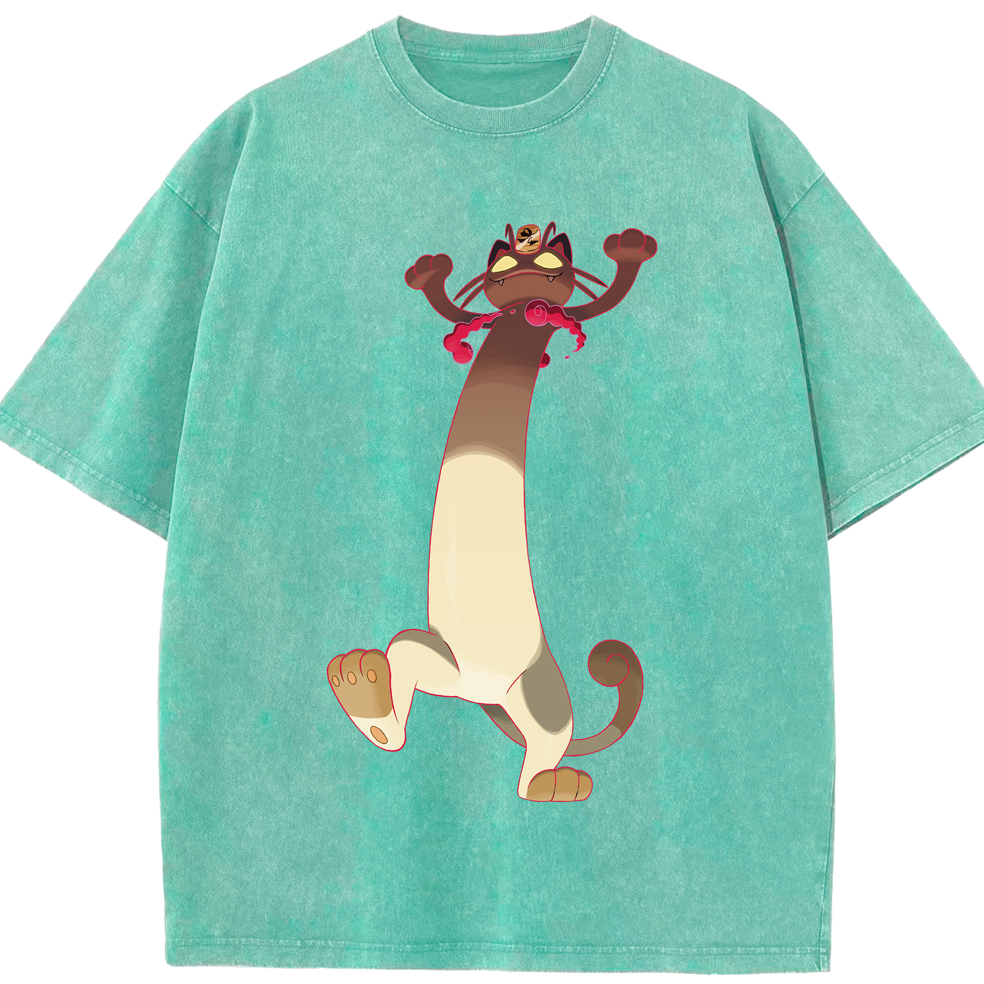 （画像用） ポケットモンスター Pokémon 綿100% ヴィンテージ風 半袖Tシャツ（フロントプリント）